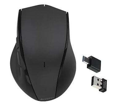 Kompjuterski miševi: A4Tech bežični miš sa USB nano prijemnikom i USB‑C adapterom - — 1
