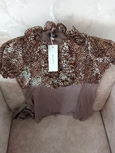 gun eynəyi: Qadın bluzası — HLM NX Collection - Dizayn: Üst hissəsi leopard — 1