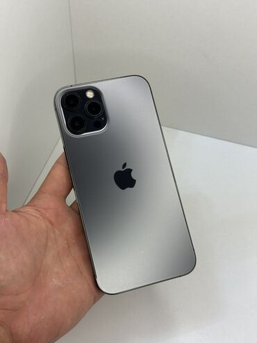 iphone xs max цена в бишкеке бу: IPhone 12 Pro Max, Б/у, 256 ГБ, Графит, 76 %