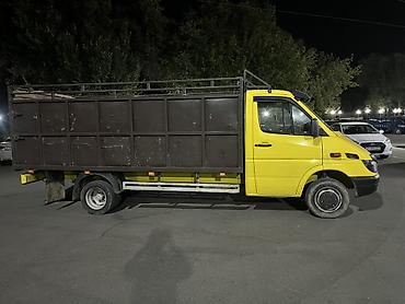 афтаномка на спринтер: Грузовой фургон Mercedes-Benz Sprinter (желтый кабина, черный — 3