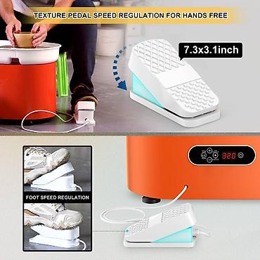 Ostali električni alati: Električna grnčarska vretena (pottery wheel) – 350 W - Snažan — 5