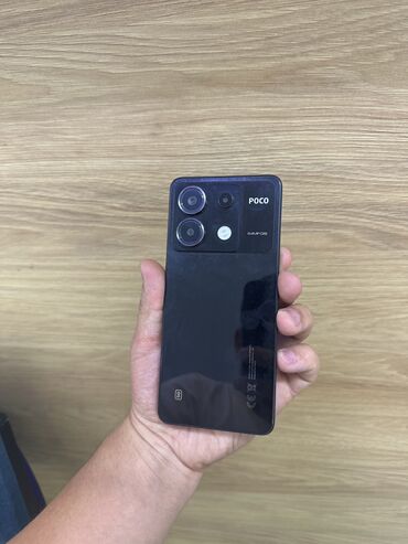 росо с75: Poco X6, Б/у, 512 ГБ, цвет - Черный, 2 SIM