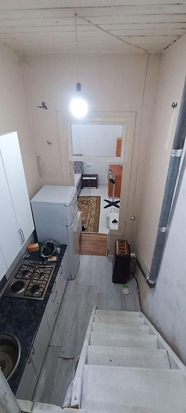 studio menziller: 2 otaqli mənzil – mətbəx, qonaq otağı və sanitar qovşaq ilə - Plan: 1 — 3