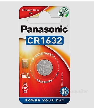 CR1632 Panasonic, 24/7 📞 Çatdırılma Original Panasonic batareyka