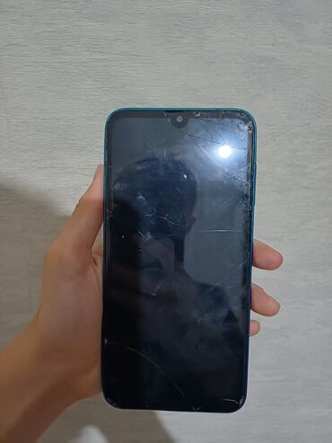 Huawei: Huawei Y7 Prime, 32 GB, rəng - Mavi, Qırıq
