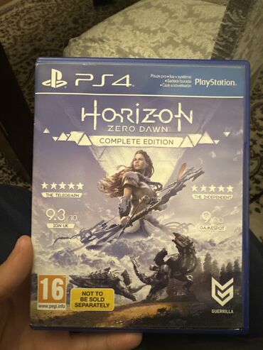 Oyun diskləri və kartricləri: Horizon Zero Dawn, Şuter, İşlənmiş Disk, PS4 (Sony Playstation 4), Ünvandan götürmə, Pulsuz çatdırılma