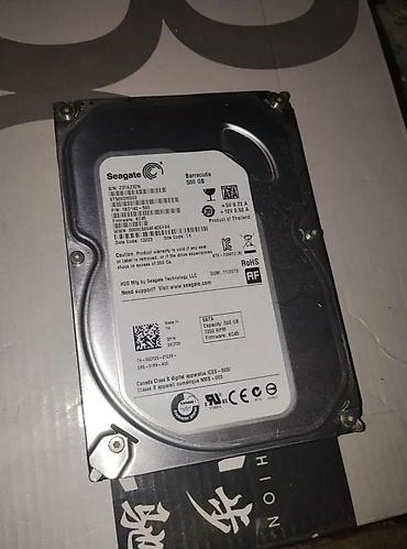 Жесткие диски, переносные винчестеры: Накопитель, Б/у, Seagate, HDD, 512 ГБ, 3.5", Для ПК — 7
