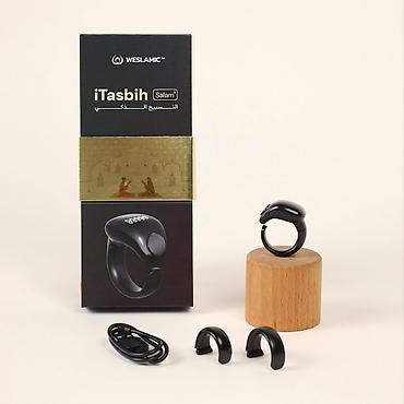 583 proba: Религиозное украшение, Электронный тасбих, Унисекс, Новый, цвет - Черный — 3