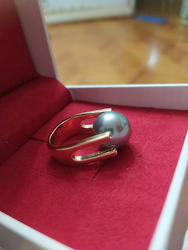 серебро печатка: Кольцо, Печатка, Проба 925, Женские, Жемчуг, Новый — 6