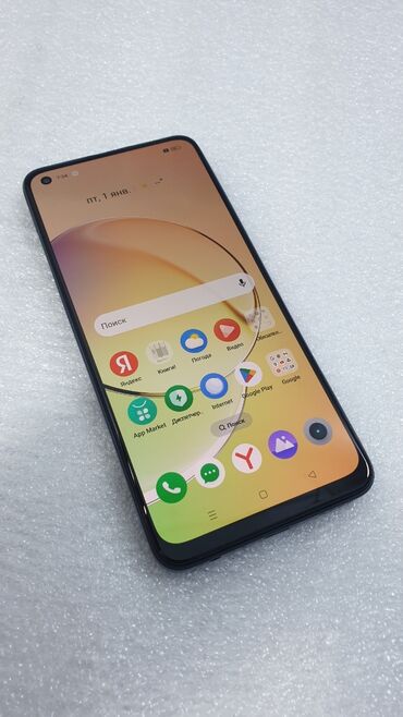 Apple iPhone: Realme 10 5G, Б/у, 128 ГБ, цвет - Синий, 2 SIM