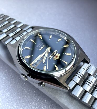 Qol saatları: İşlənmiş, Qol saatı, Orient, rəng - Gümüşü — 5