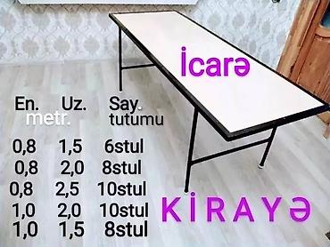 evde ad gunu bezekleri: Tədbirlərin təşkili. Stol stul icarəsi Ad günləri, nişan, xına, toy — 3
