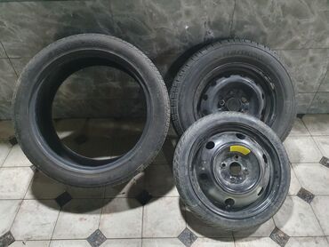 шины hankook в бишкеке: Шины 255 / 45 / R 20, Всесезонная, Б/у, 1 шт, Внедорожные (АТ/МТ), Корея, Continental