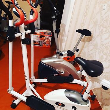 lira: Ev üçün fitnes trenajorları dəsti - 2 ədəd kardio trenajoru: eliptik — 1
