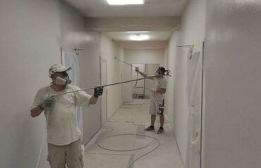 малярный цех: Покраска стен, Покраска потолков, Декоративная покраска, На масляной основе, На водной основе, Больше 6 лет опыта