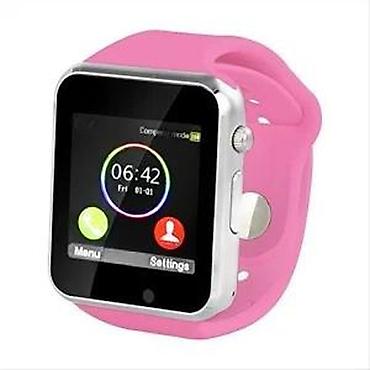 android multimedija za auto: PINK A1 PAMETNI SAT NOV ROZE SMART WATCH TELEFON AKCIJA | Cene nisu — 6