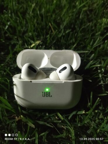 купить зарядный кейс для наушников: Вакуумдук, JBL, Колдонулган, Электр зымсыз (Bluetooth), Классикалык