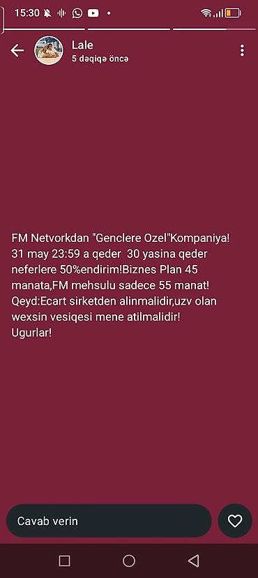 kişi qış geyimleri: FM Network “Gənclərə Özəl” kampaniyası - Son tarix: 31 may, saat — 1