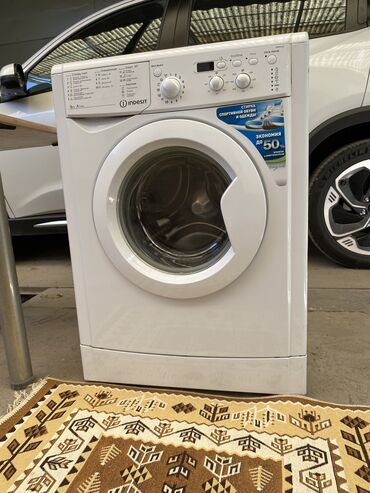 электронный машына: Кир жуучу машина Indesit, Колдонулган, Автоматтык, 5 кг чейин, Толук өлчөм
