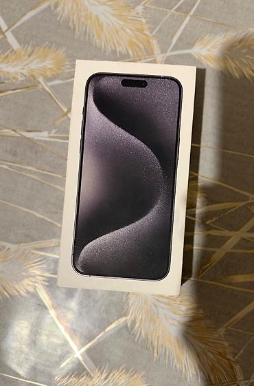 IPhone 15 Pro, 256 GB, Black Titanium, Face ID