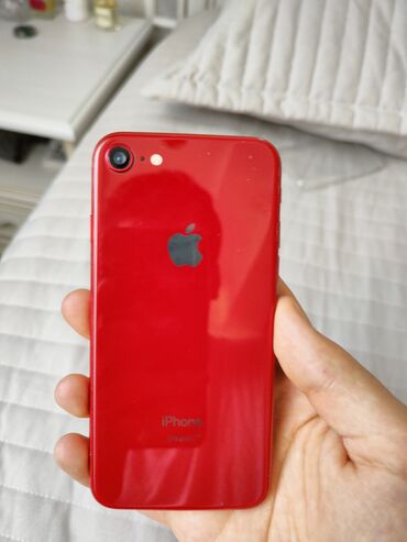Apple iPhone: IPhone 8, 64 GB, Qırmızı, Barmaq izi — 10