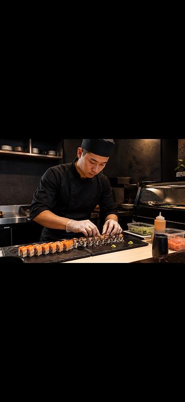 дачные работы: Требуется Повар : Сушист, Японская кухня — 1