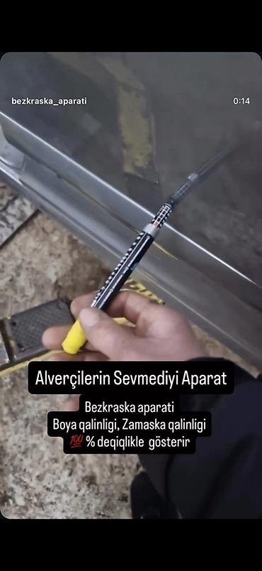 avtomobil boyaları: Bezkraska aparatı – avtomobil boyasının və macunun (spartlyovka) — 4