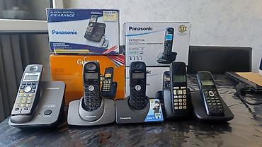 interkom: Panasonic simsiz ev/ofis telefonları paketi Məhsul xüsusiyyətləri: - — 1