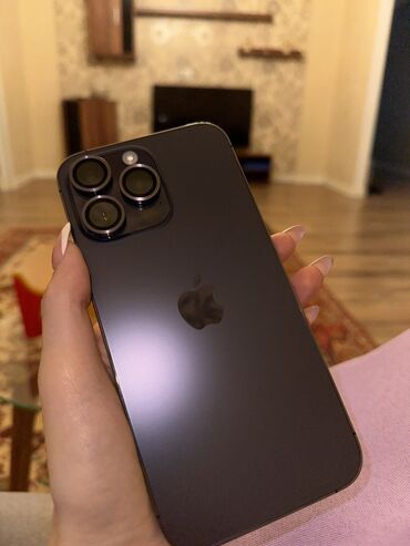 iphone 6 qiymeti kreditle: IPhone 14 Pro Max, 128 ГБ, Deep Purple, Беспроводная зарядка, Face ID, С документами