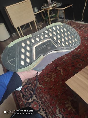 адидас: Adidas kişi idman ayaqqabısı - Model: Adidas (çoxzolaqlı yan dizayn) — 5