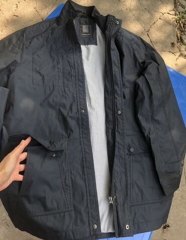 сумка мужская через плечо: Эркектердин курткасы, XL (EU 42), Outerwear, Колдонулган, түсү - Көк, Өзү алып кетүү