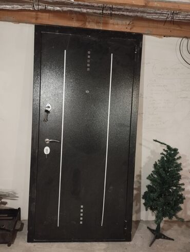 ev ucun seyf qapilar: Mənzil üçün İşlənmiş Giriş qapısı 100x210 sm Glazok ilə, Ünvandan götürmə