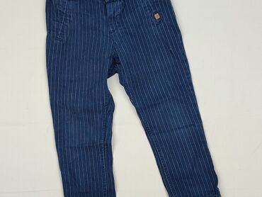 kombinezony zimowe dla dzieci używane: Denim pants, H&M, 12-18 months, condition - Very good