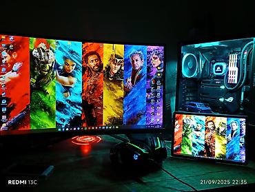 Masaüstü kompüterlər və iş stansiyaları: CPU: Intel Core i7-9700K (3.6GHz) Ana kart: ASUS Maximus X Formula — 12