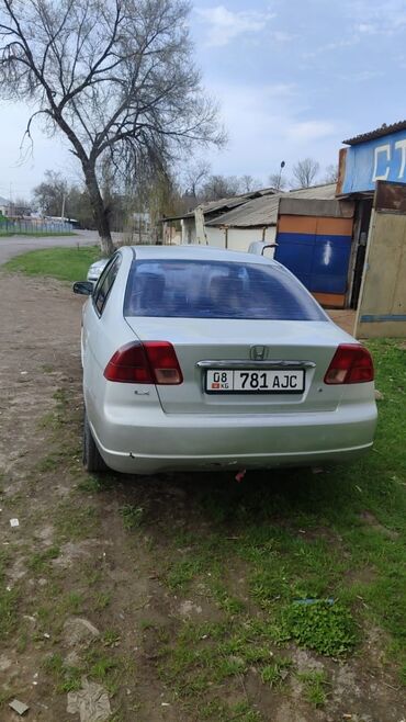 россия авто: Honda Civic: 2001 г., 1.7 л, Автомат, Бензин, Седан