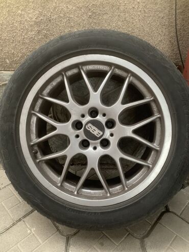 диск bbs: Дөңгөлөктөр монтажда 235 / 50 / R 18, Жай, Комплект, Жеңил унаалар, Куйма, тешиктери - 5
