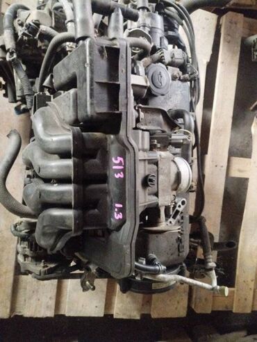 Амортизаторы, пневмобаллоны: Двигатель Mazda Demio DW3W 1300 2001 (б/у)