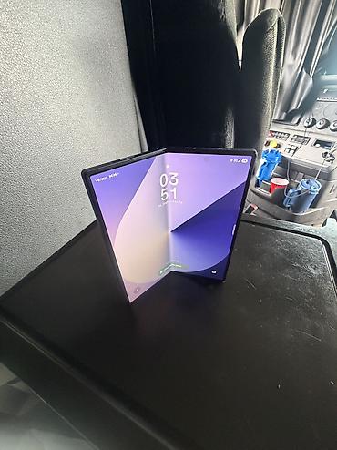 galax: Samsung Galaxy Z Fold 6, Б/у, 256 ГБ, цвет - Синий, 1 SIM, eSIM — 4
