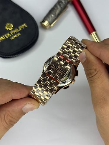 Qol saatları və aksesuarlar: Yeni, Qol saatı, Patek Phillipe, rəng - Qızılı — 4