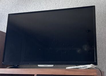 телевизор с вайфаем: VASIN LED-32E58TS (32 дюйма) 	•	Диагональ: 32” (81 см) 	•	Тип экрана