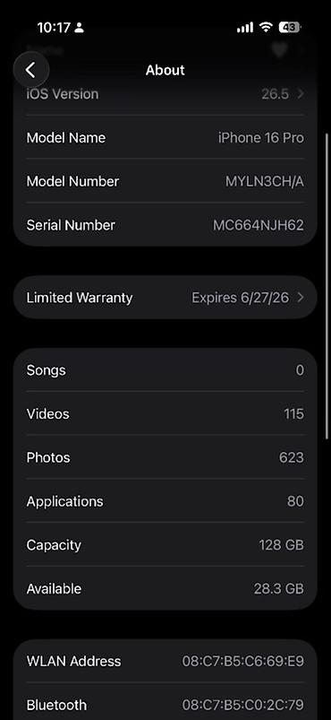 ipad 11 pro m4: IPhone 16 Pro, 128 GB, Qara — 2