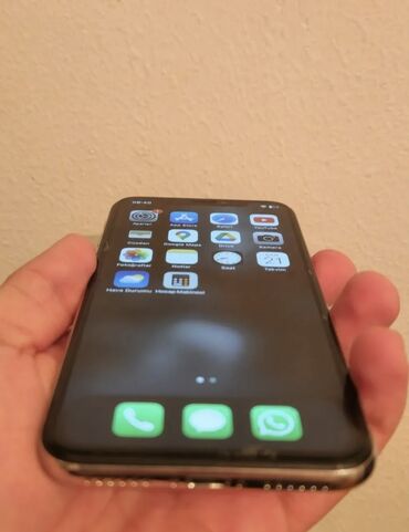 Apple iPhone: IPhone X, 64 GB, Ağ, Face ID