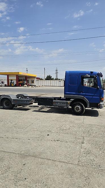 арзан матиз 1: Грузовое шасси Mercedes-Benz Atego (кабина-дневка), синего цвета. 4.3 — 10