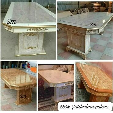 Masa və oturacaq dəstləri: Qonaq otağı üçün, Yeni, 6 stul — 11