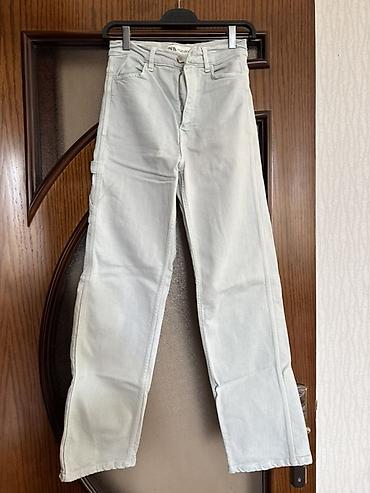 batinka kişi: Zaradan alınıb S razmer (34 ölçü) Açıq açıq mavi (açıq denim) rəngdə — 1