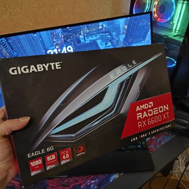 ddr 4 ram: Videokart AMD Radeon RX 6600 XT, 8 GB, İşlənmiş