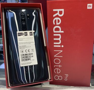 Xiaomi Redmi Note 8 Pro | 128 ГБ цвет - Голубой | Гарантия, Сенсорный, Отпечаток пальца