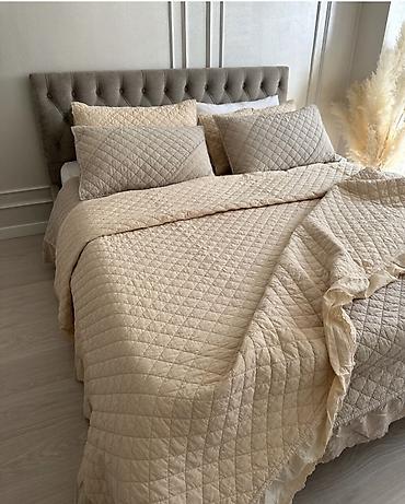 Комплекты постельного белья: Комплекты для спальни: постельное бельё, покрывала и подушки цена от — 3