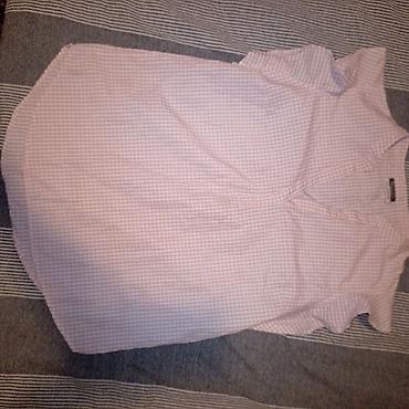 bele košulje: Ženska bluza bez rukava sa sitnim karo (gingham) dezenom u — 1