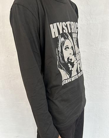 черная длинная футболка мужская: Лонгслив, цвет - Черный, 2XL, XL — 2